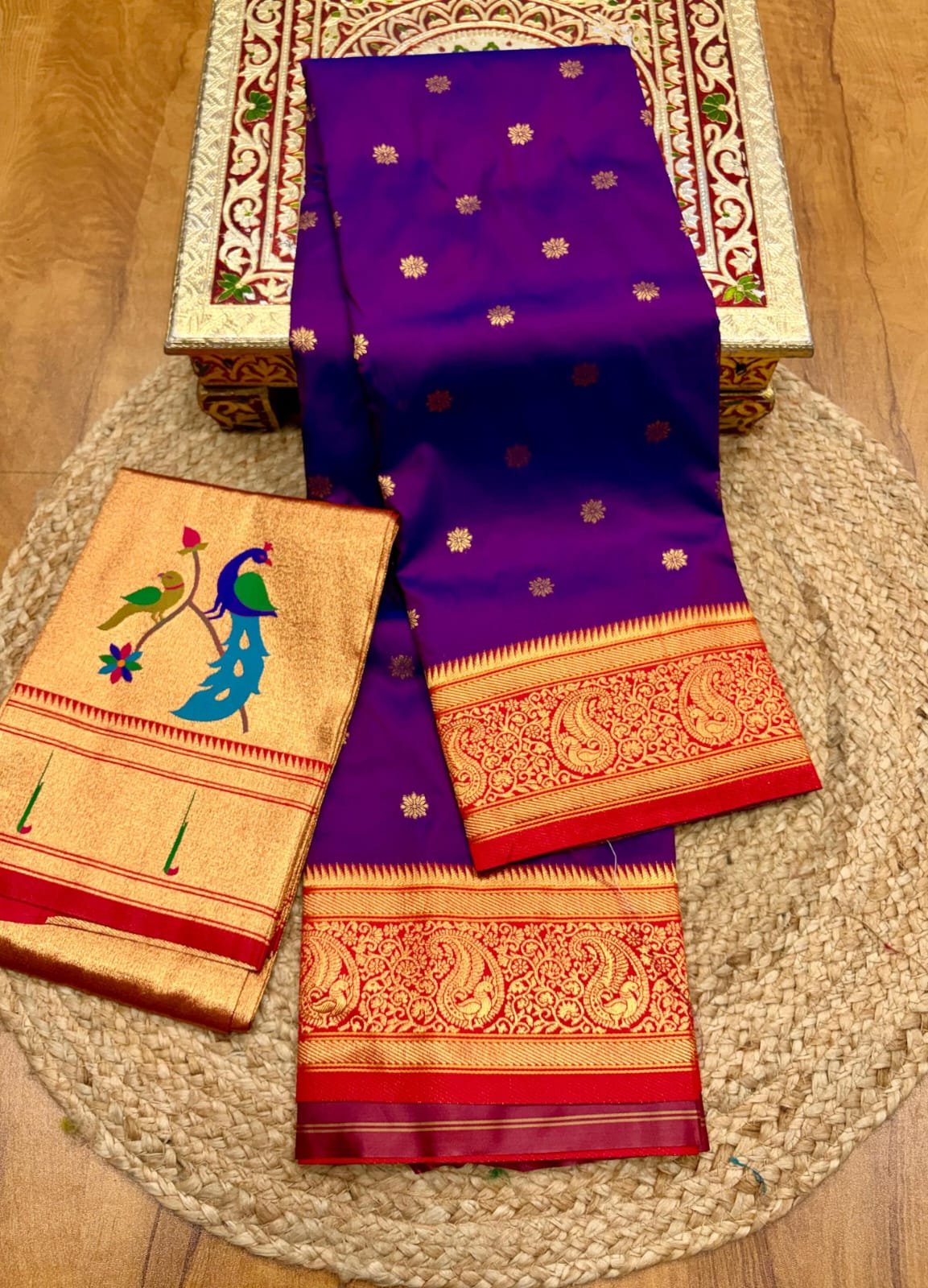 Brocade Paithani Saree image 14