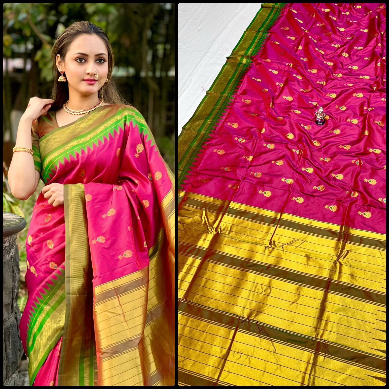 Nandini Zhumka Irkal Paithani image 12