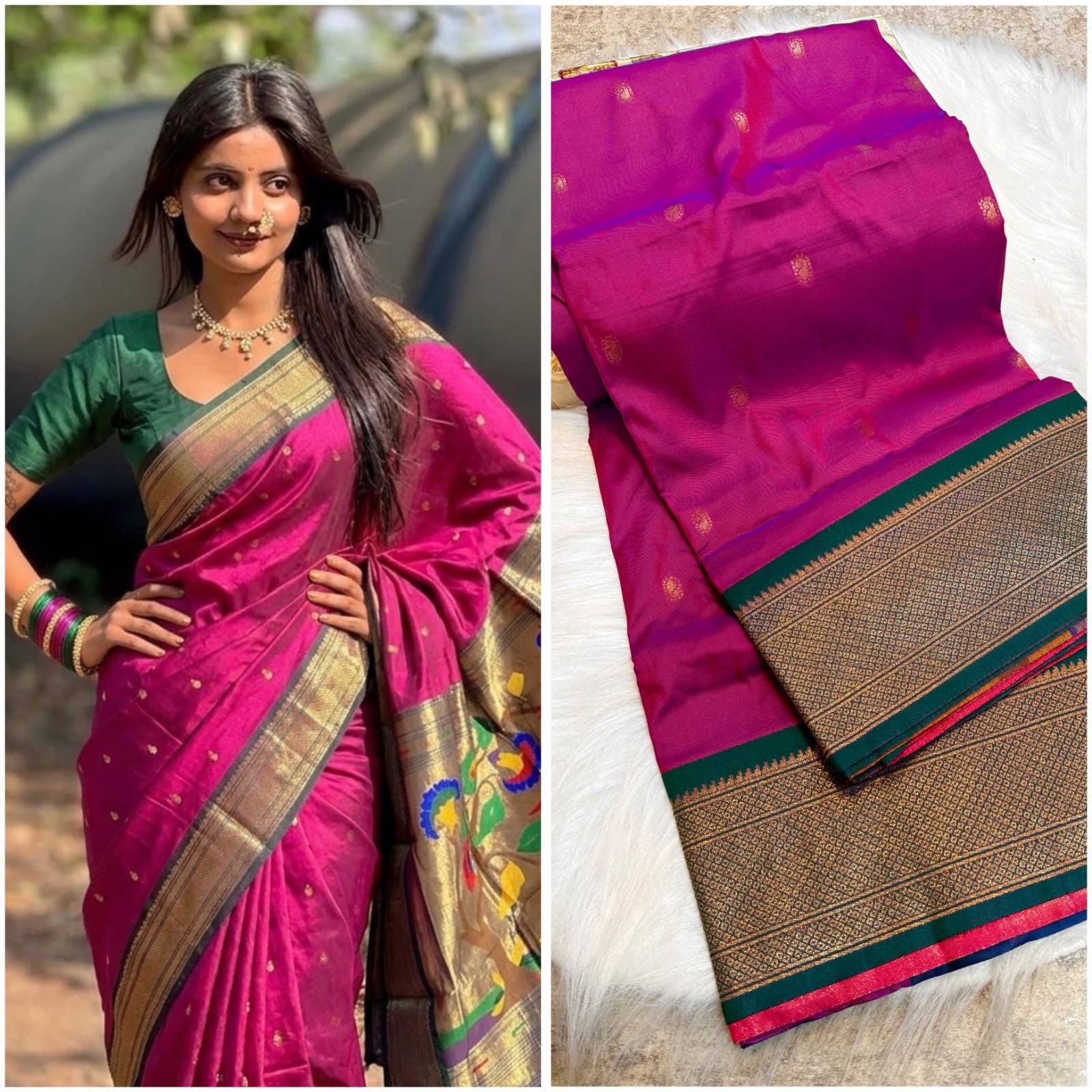 Fancy Pallu Paithani