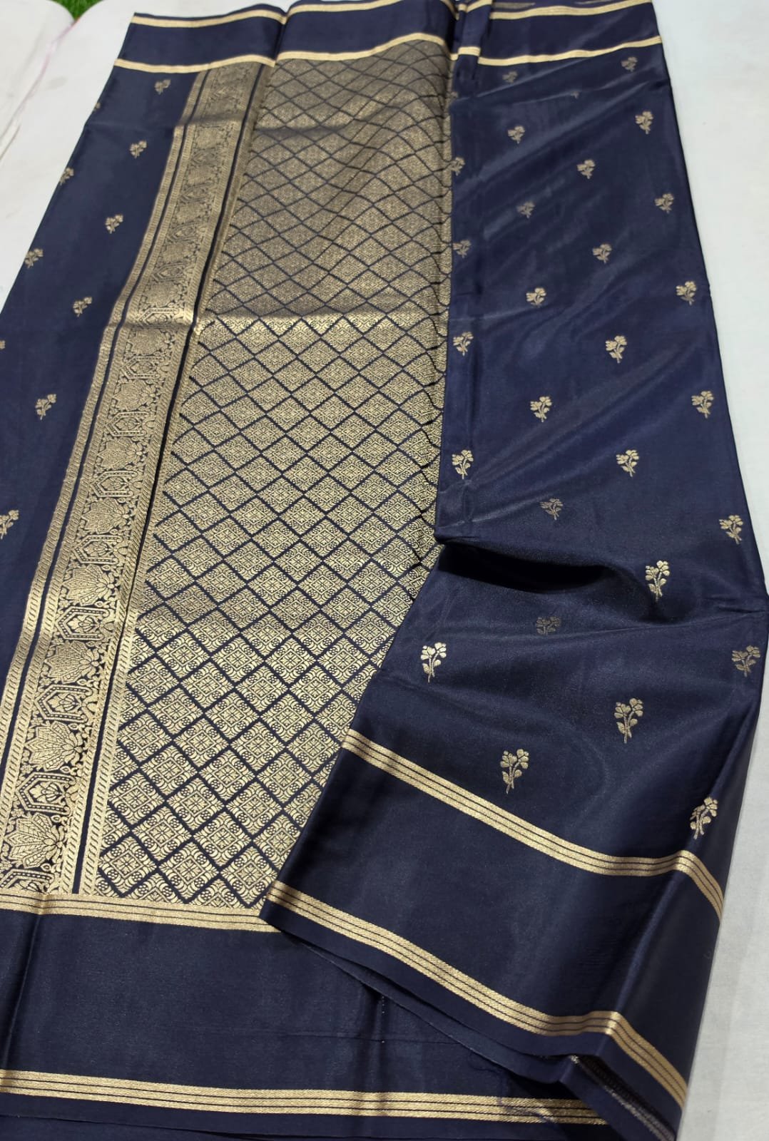 Premium Gajji silk sarees! Rich pallu image 7