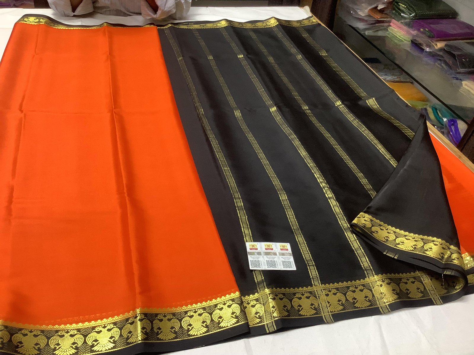 2 Pure Mysore Crepe Silk image 8