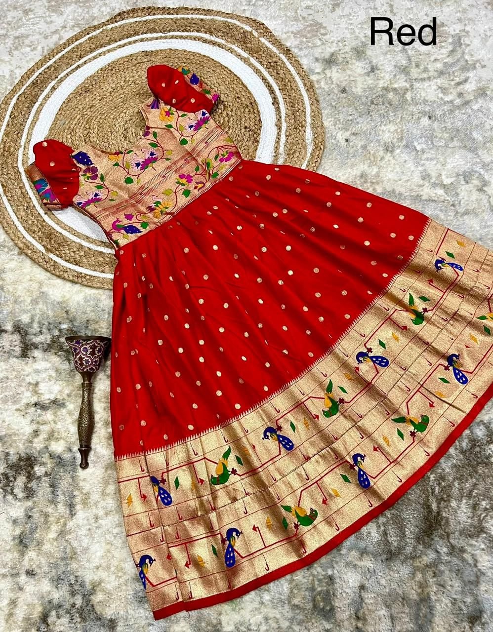 1 Paithani Gown image 9