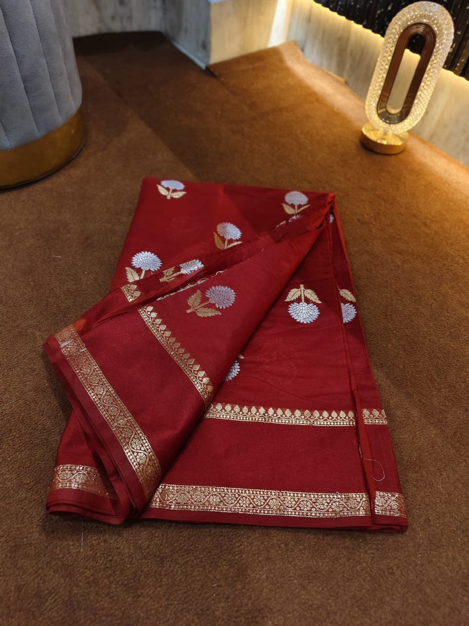 Banarasi Dybal Semi Georgette image 6