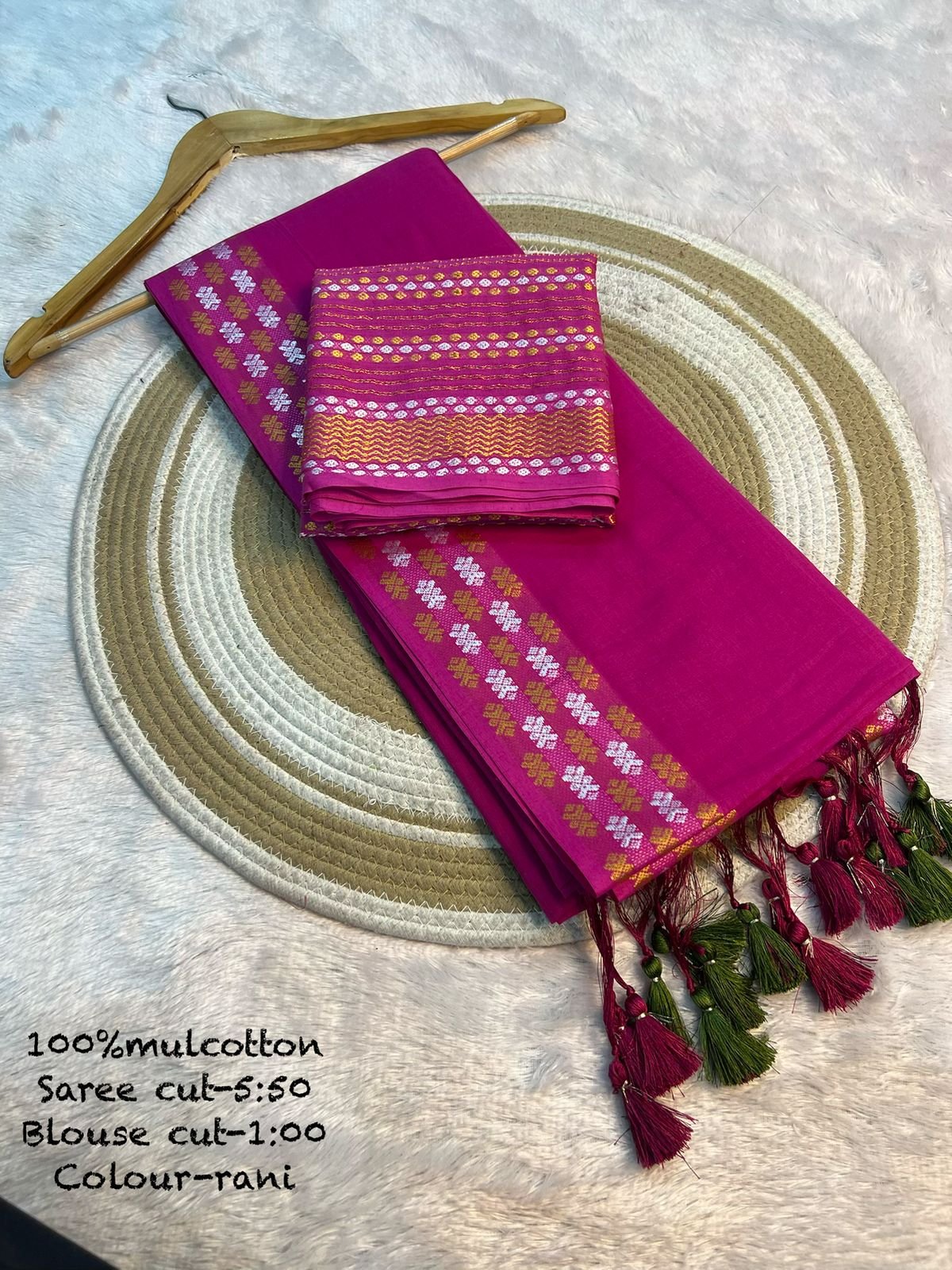 Mul Cotton Saree ILF750-2-1699 image 8