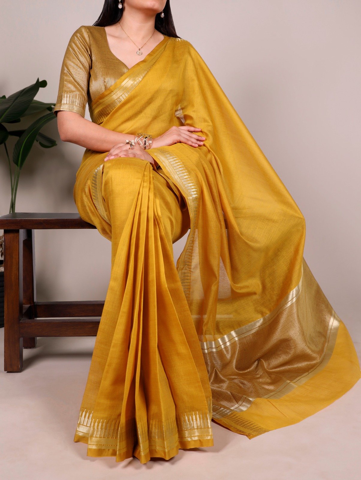 Premium Silk Cotton Sarees image 10