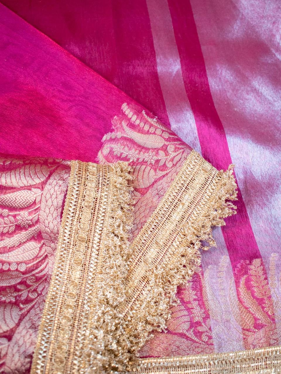 8 Banarasi Tissue Silk image 2