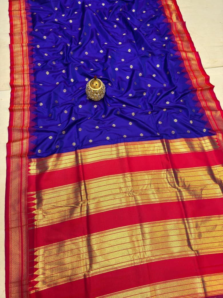 Traditional Erkal Paithani image 31