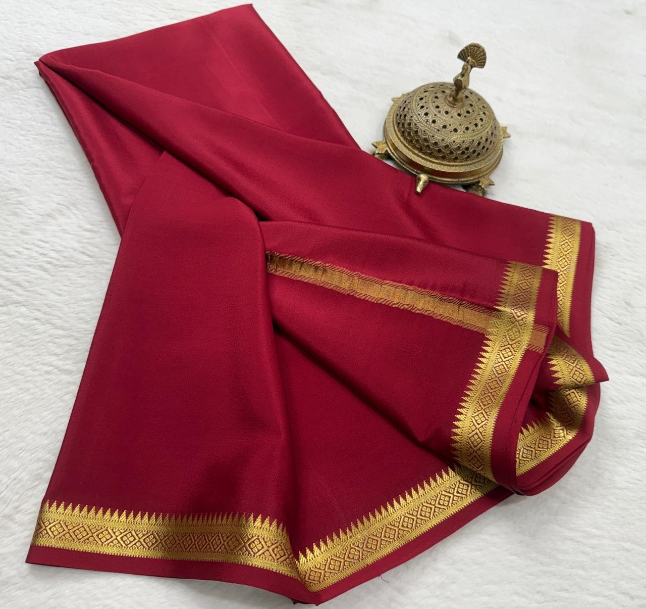 Pure Mysore Silk Sarees image 5