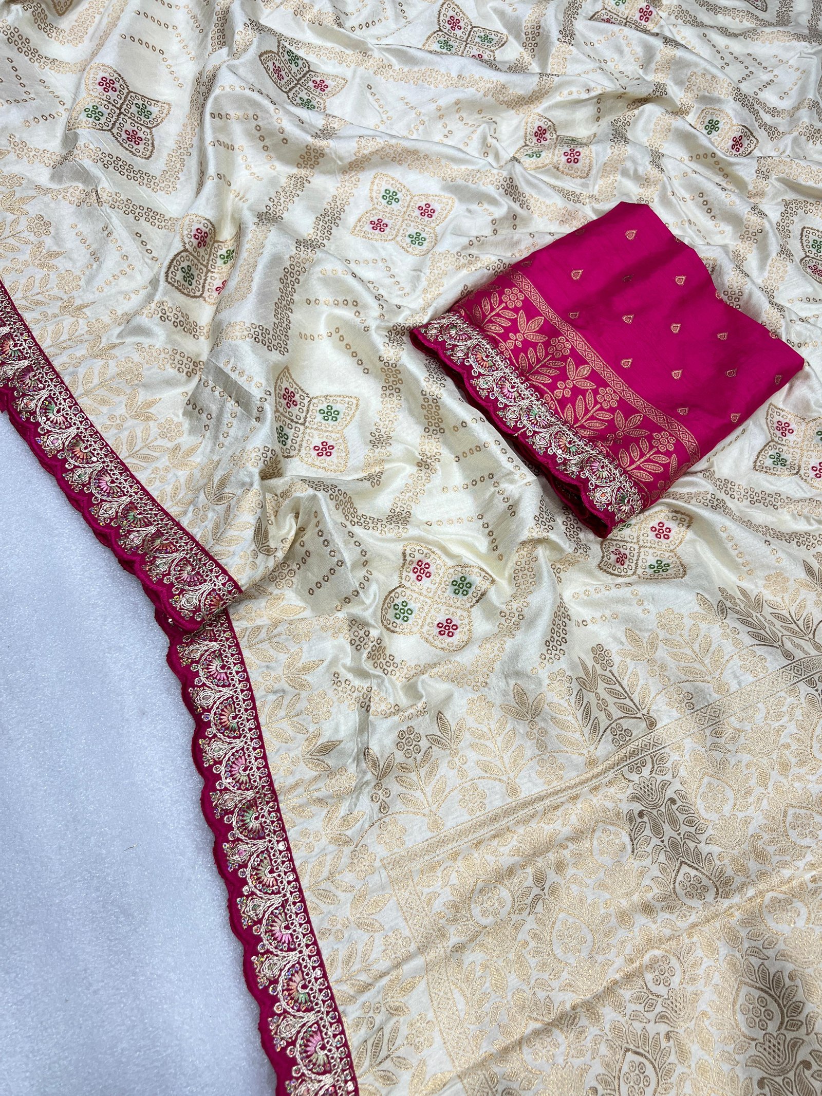 Heavy Dola Silk Saree image 10