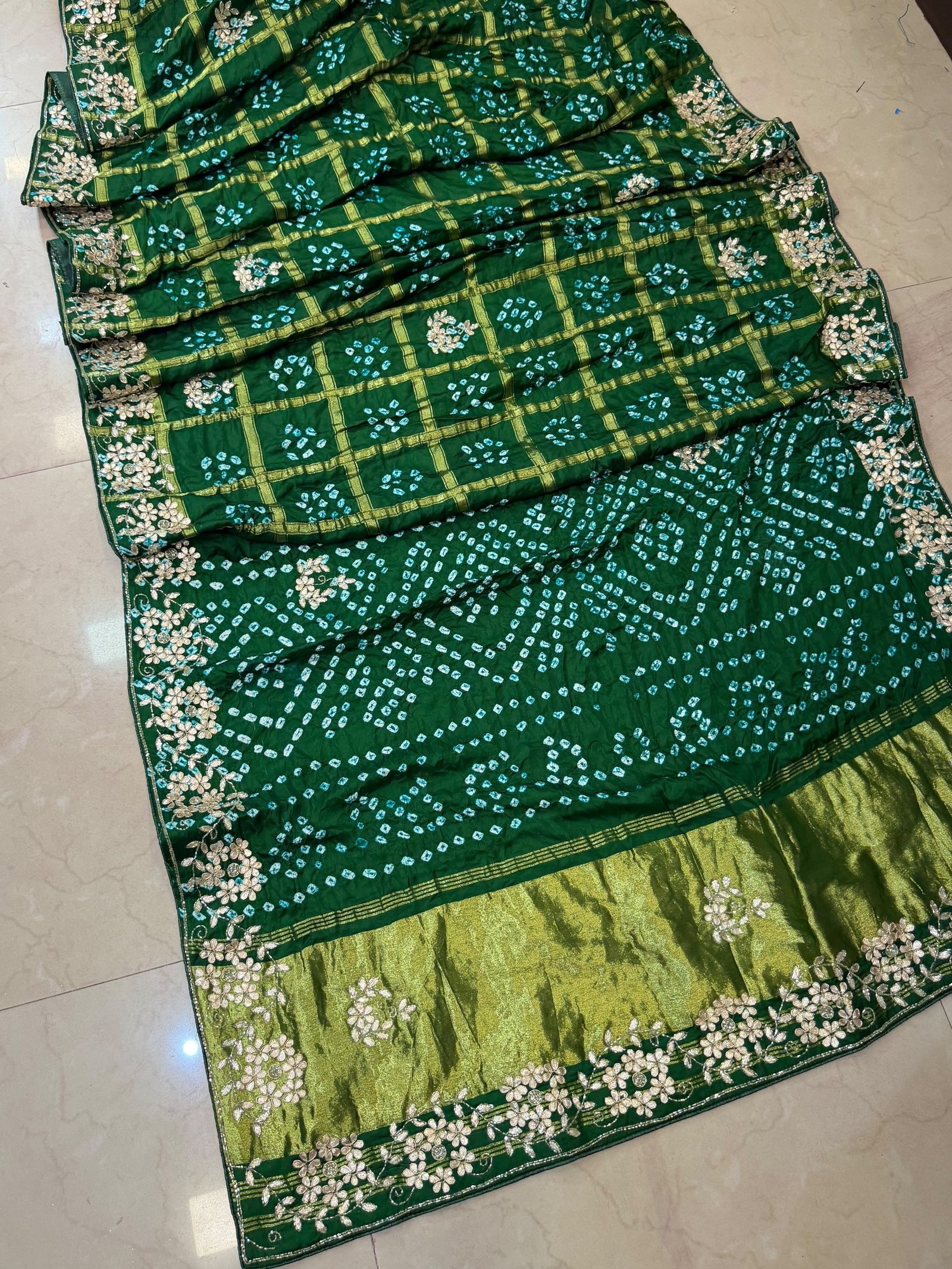 Modal Gaji Ghatchola with zardozi work image 2