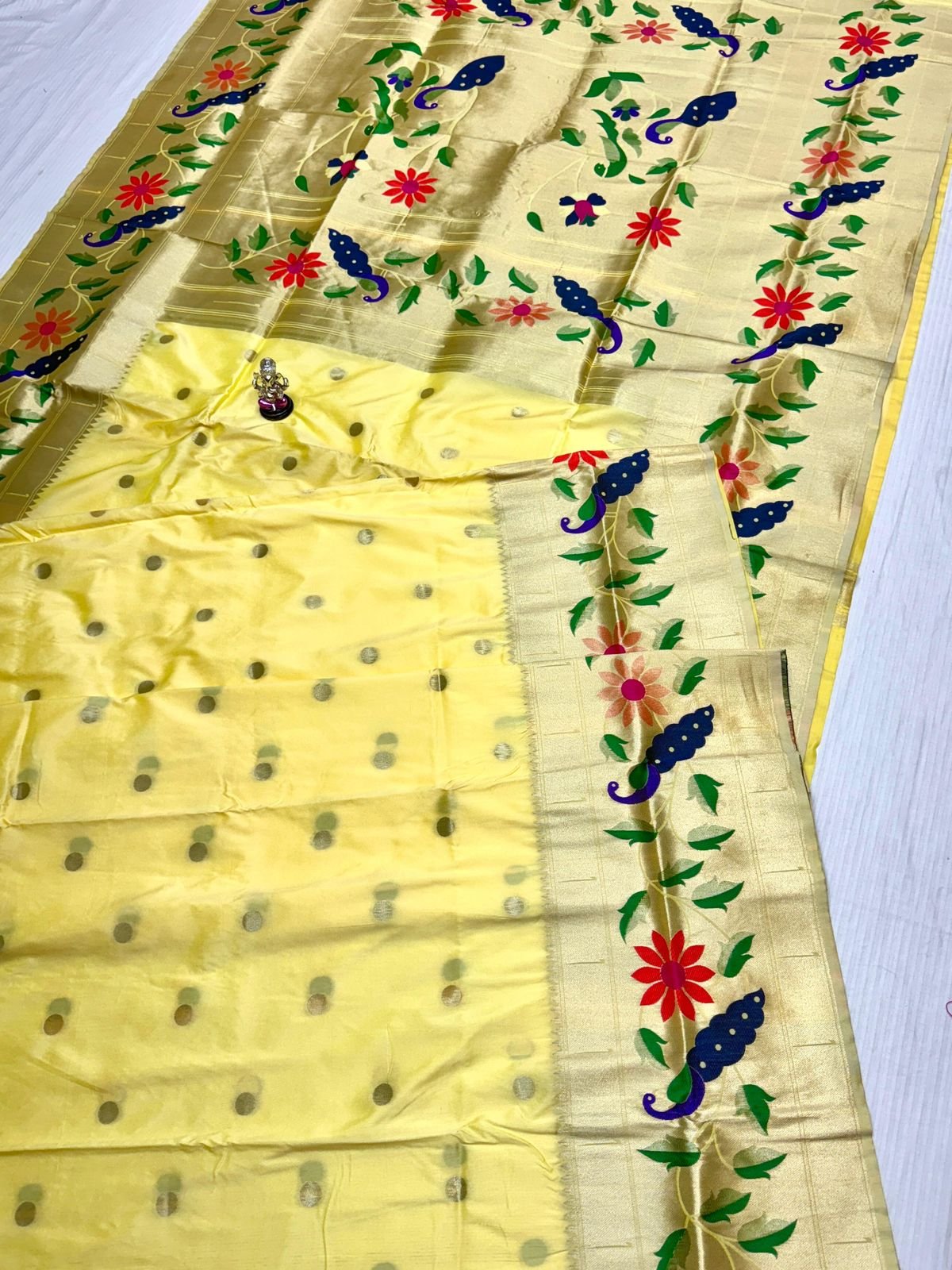 Radha Rani Brocade Paithani image 40