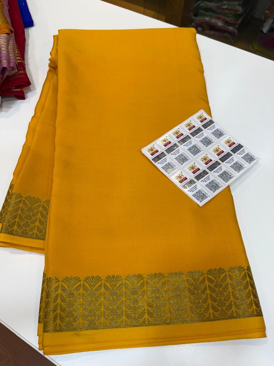 10 Pure Mysore Silk Sarees image 9