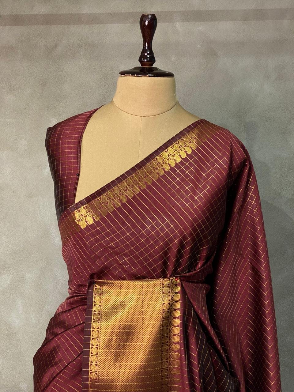 Banarasi Semi Tissue Katan image 15