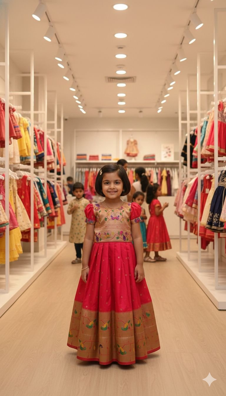 1 Paithani Gown image 8
