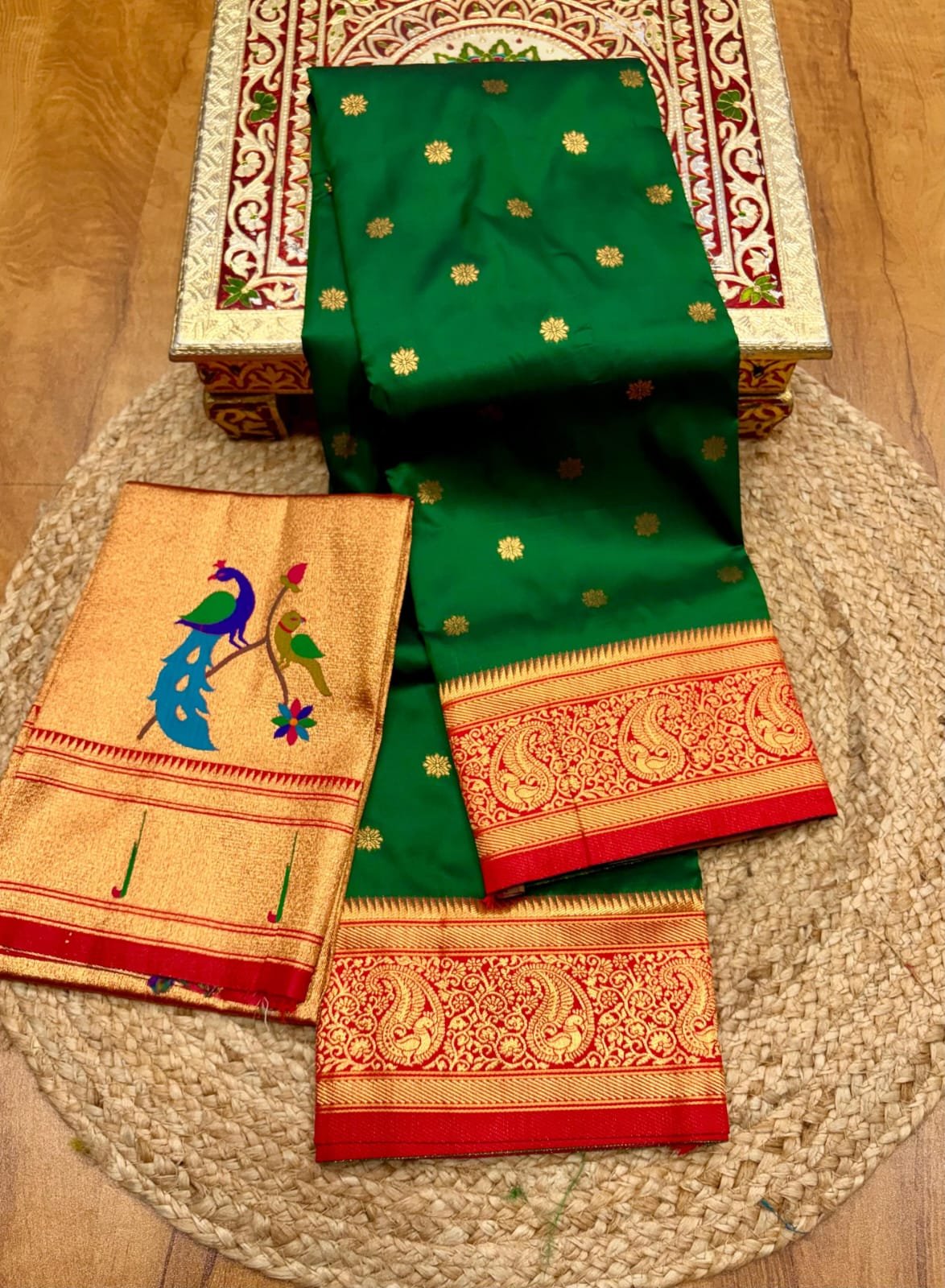 Brocade Paithani Saree image 10
