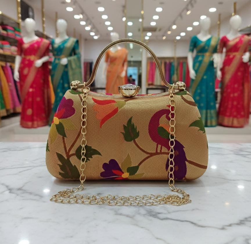 Paithani Clutch Design 4 image 6