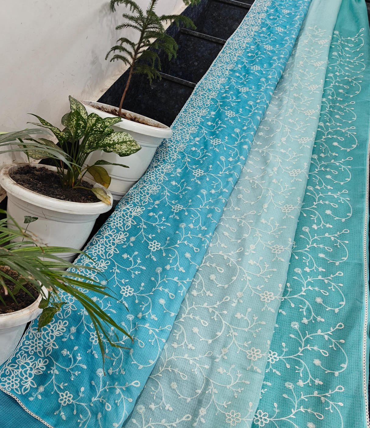 11 Kota Doria Saree  Shaded