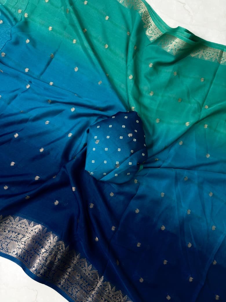 Premium Crepe Silk Saree image 3