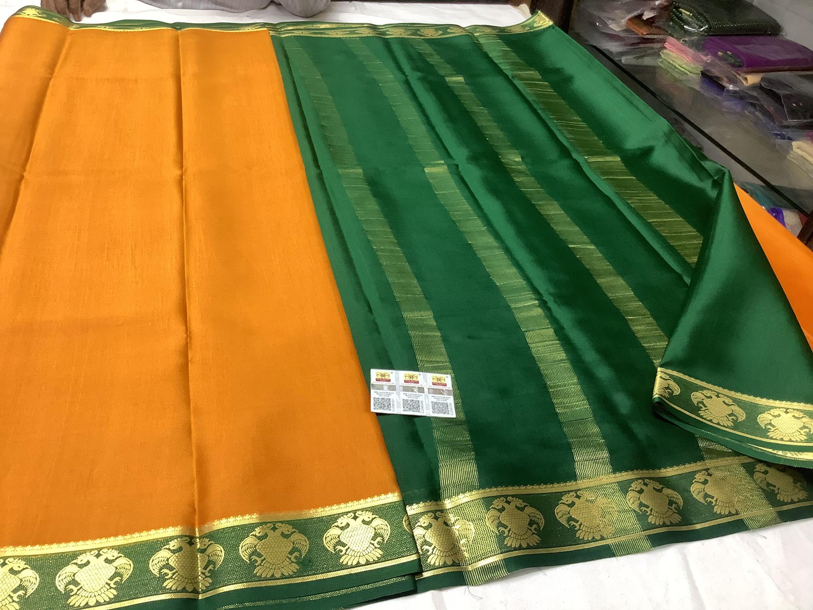 2 Pure Mysore Crepe Silk image 7