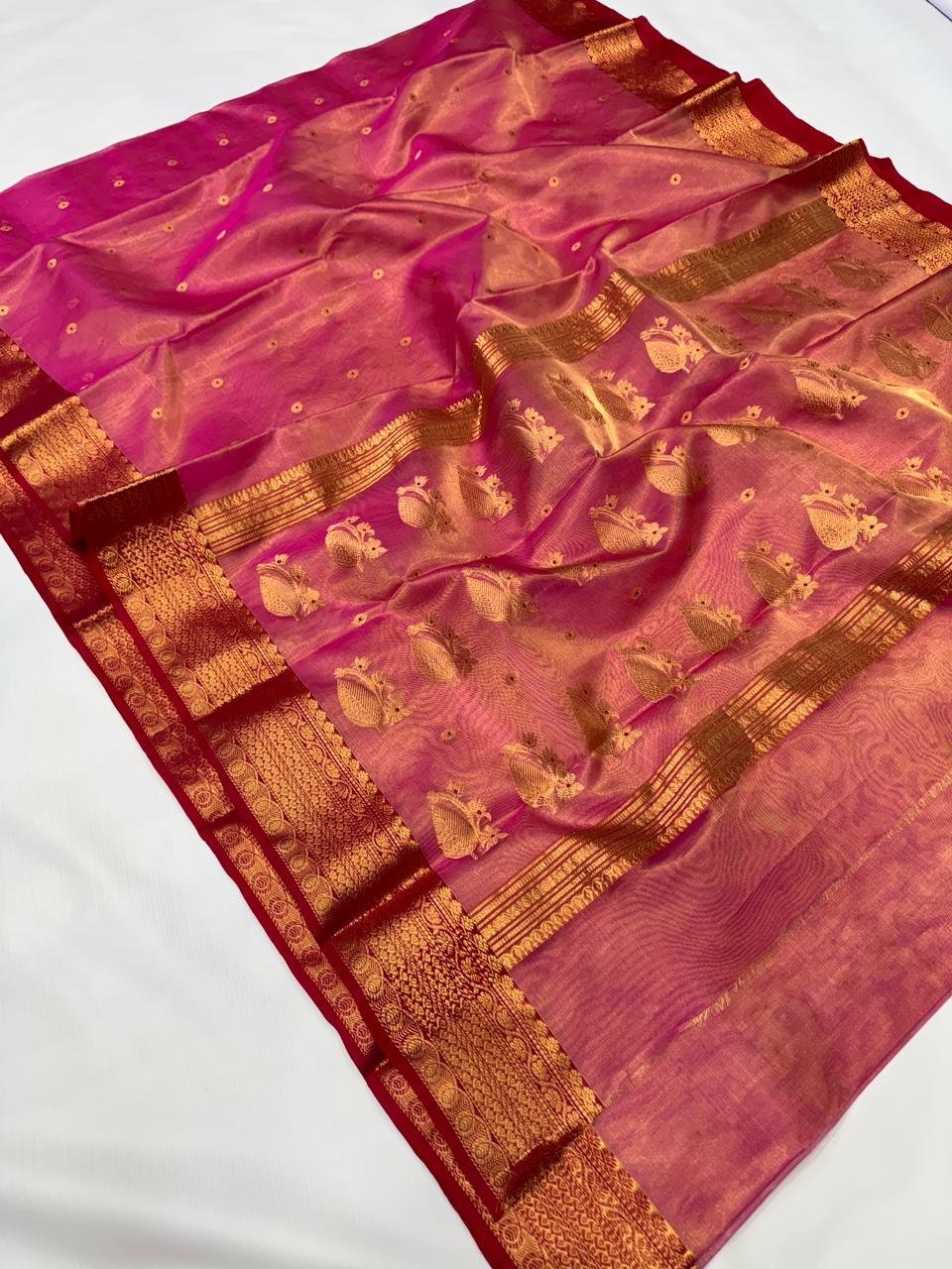 Silk Katan Saree Tissue image 5