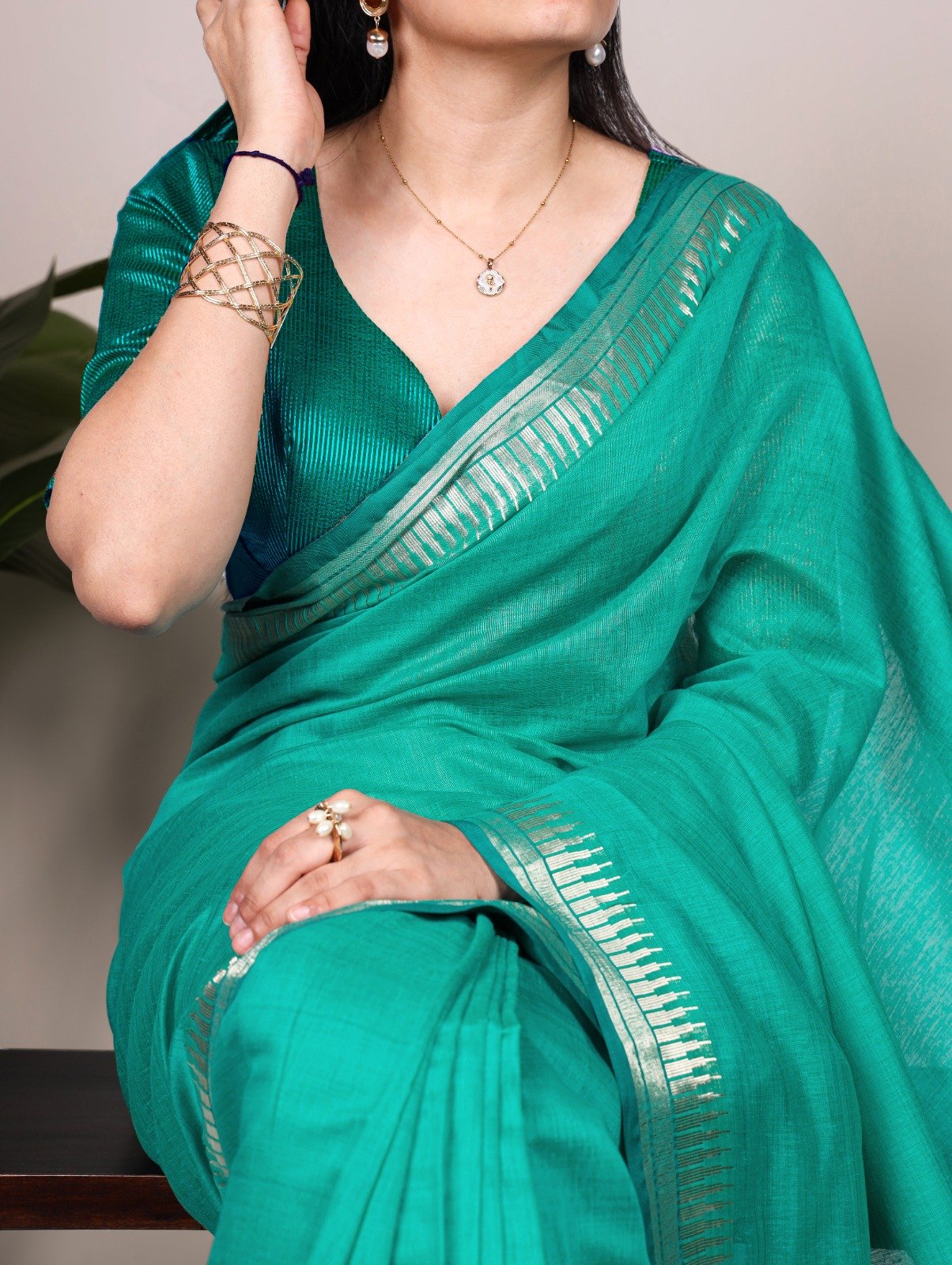 Premium Silk Cotton Sarees image 2