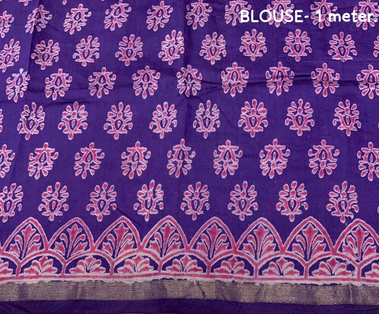 Soft Chanderi Silk Saree