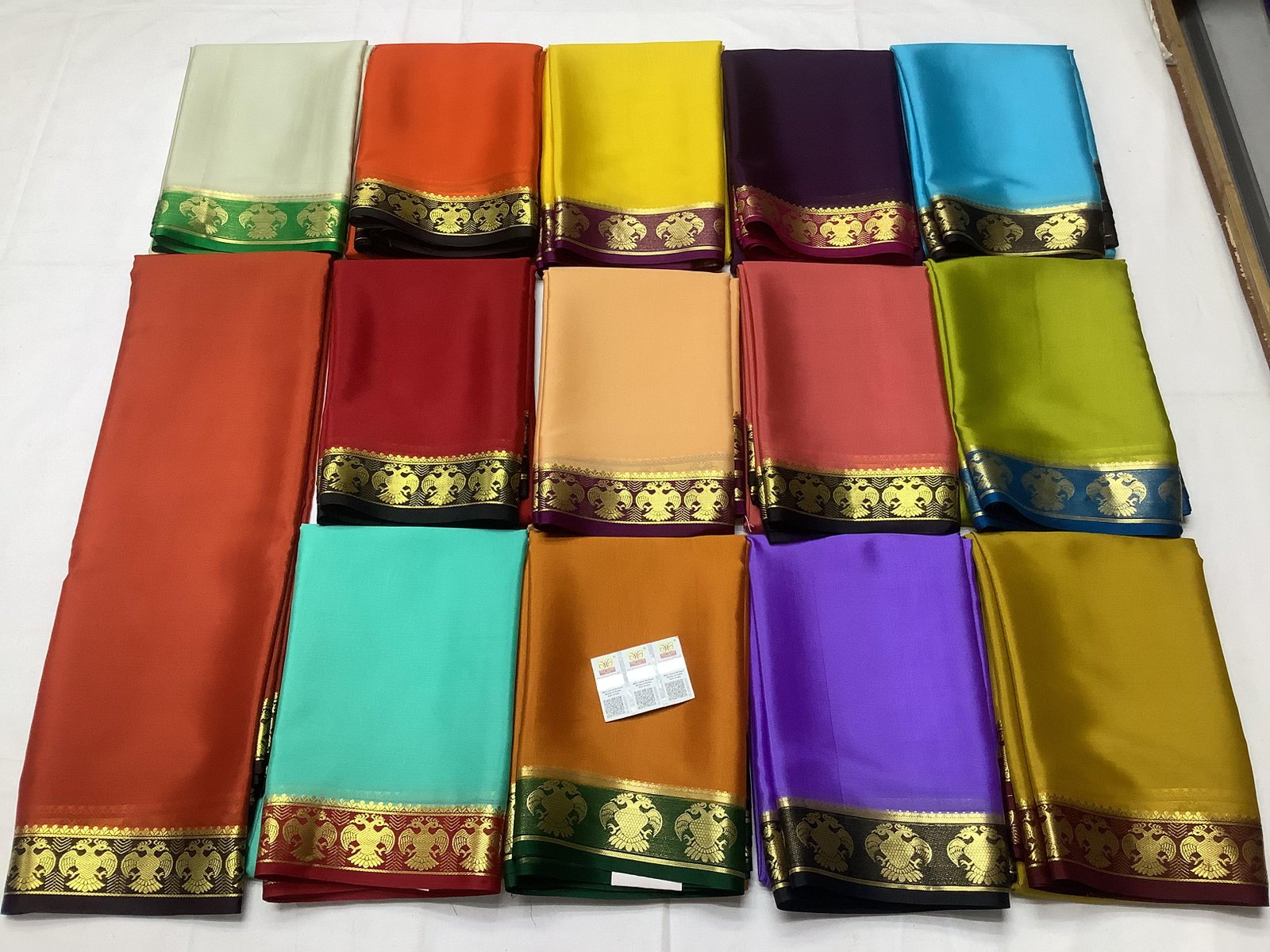 2 Pure Mysore Crepe Silk