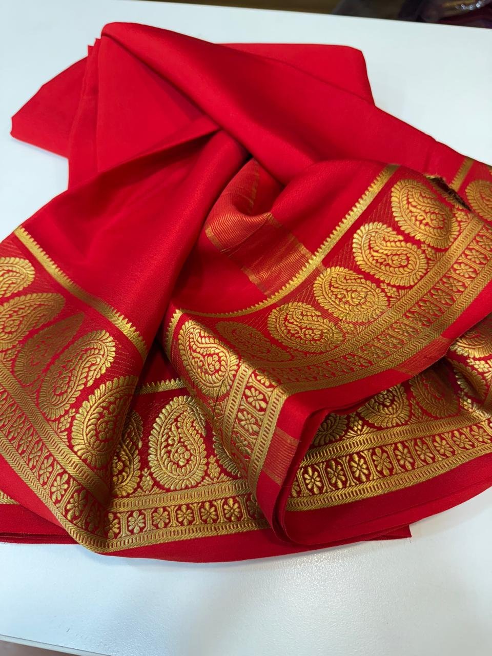 10 Pure Mysore Silk Sarees image 13