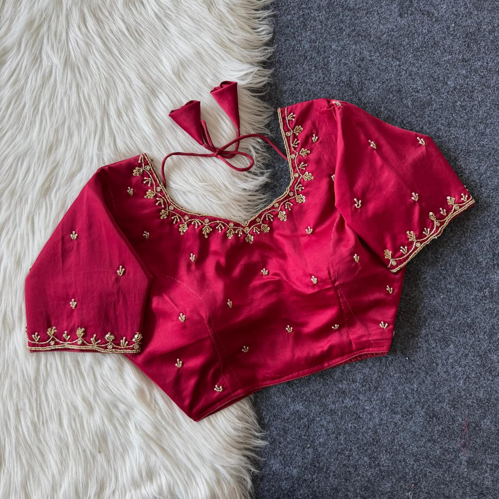 Embroidery Readymade  Blouse image 9