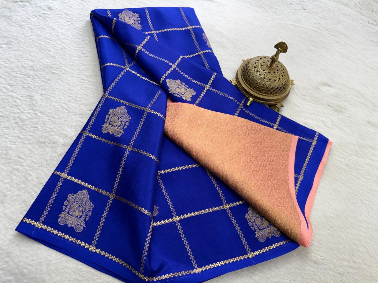 9 Pure Mysore Silk Sarees image 3