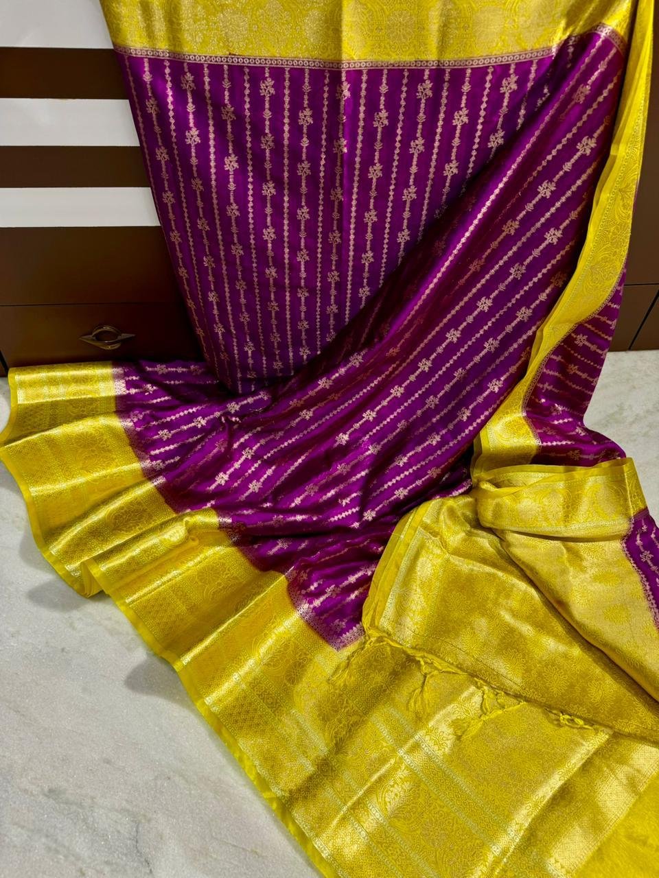 Banarasi Dybal Dupion Silk Saree image 8