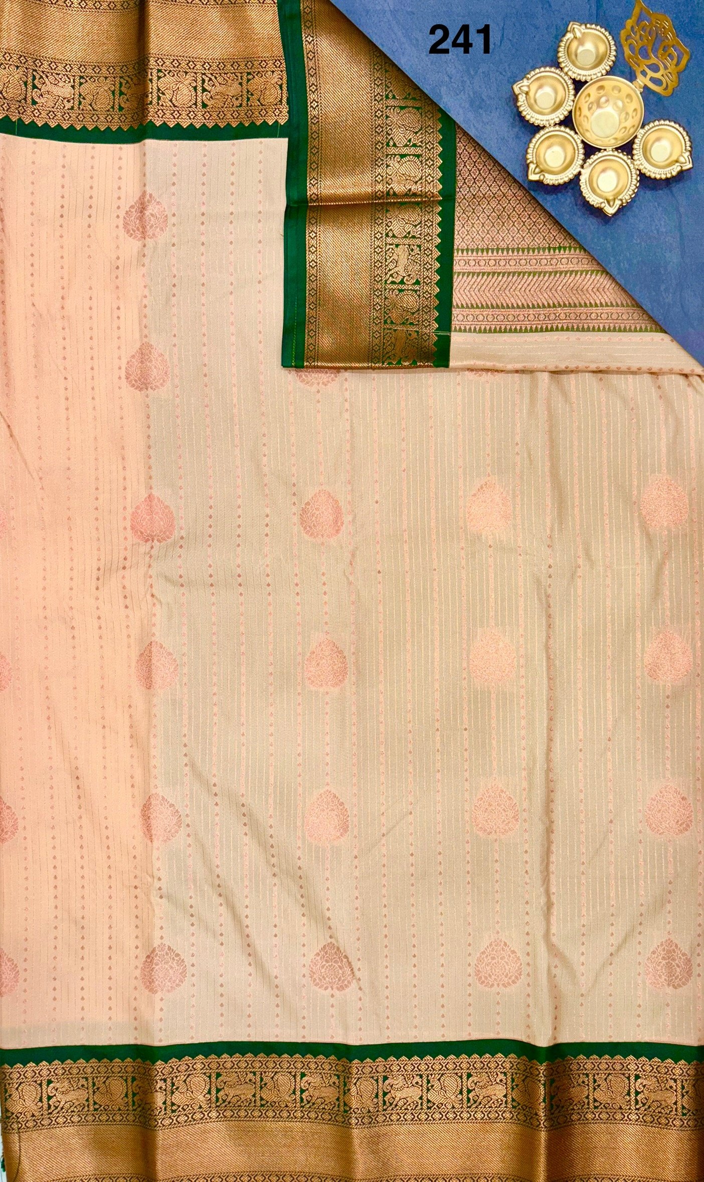 1 Korvai Kanchi Semi Silk Sarees image 17