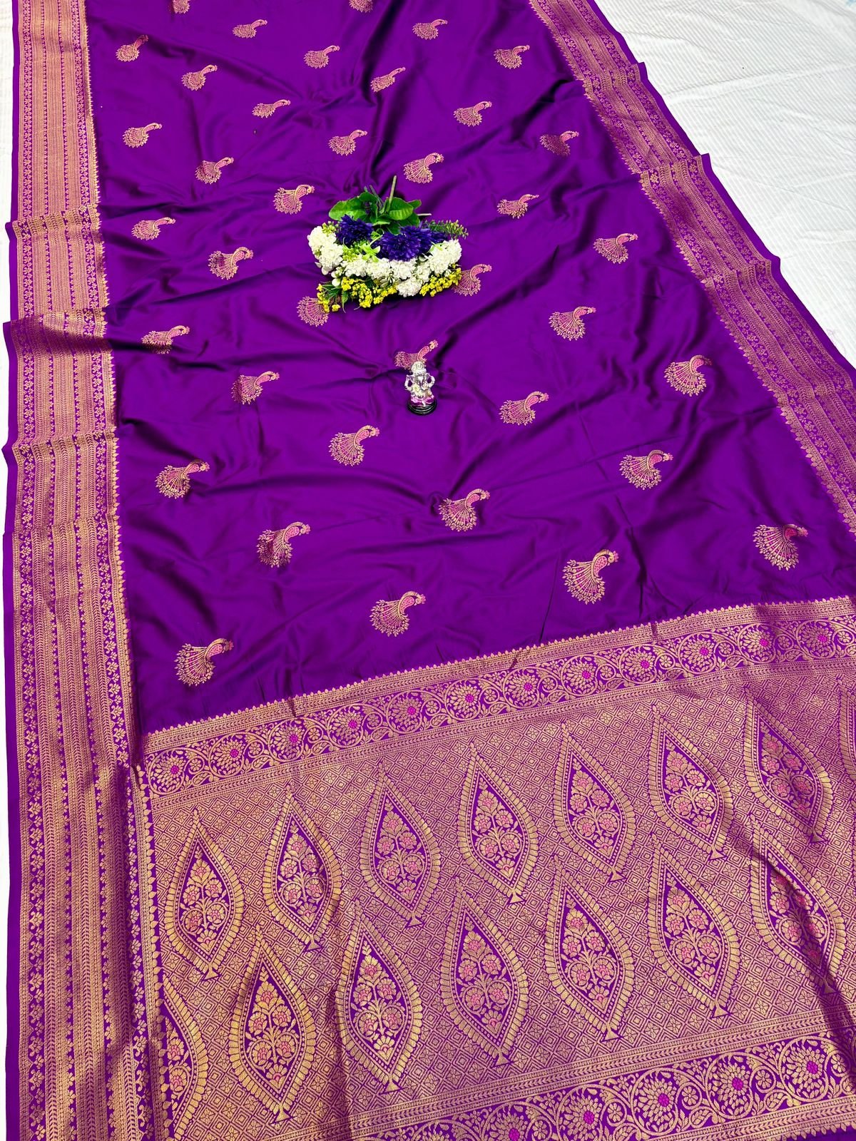 Rashmika Peacock Paithani image 11