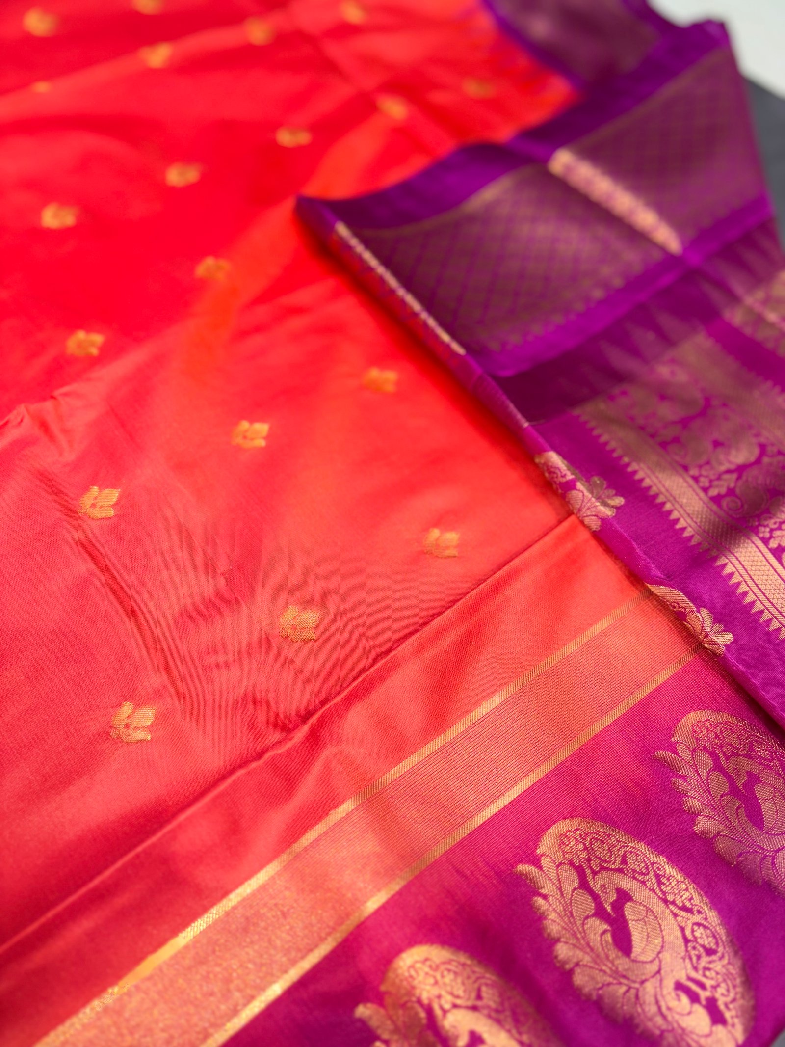 Gadwal Semi Silk Sarees image 13