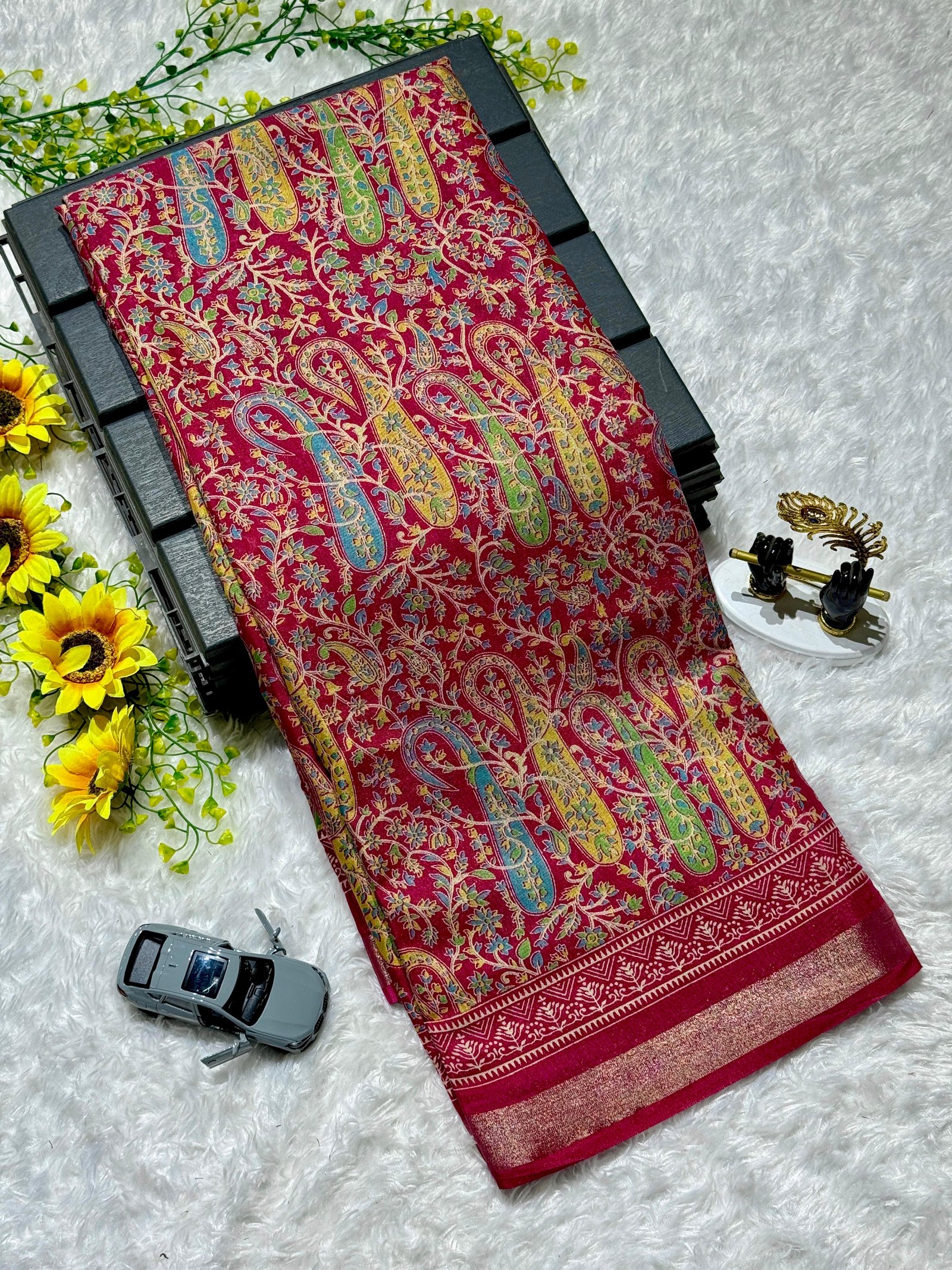Premium Mul Cotton Sarees image 2