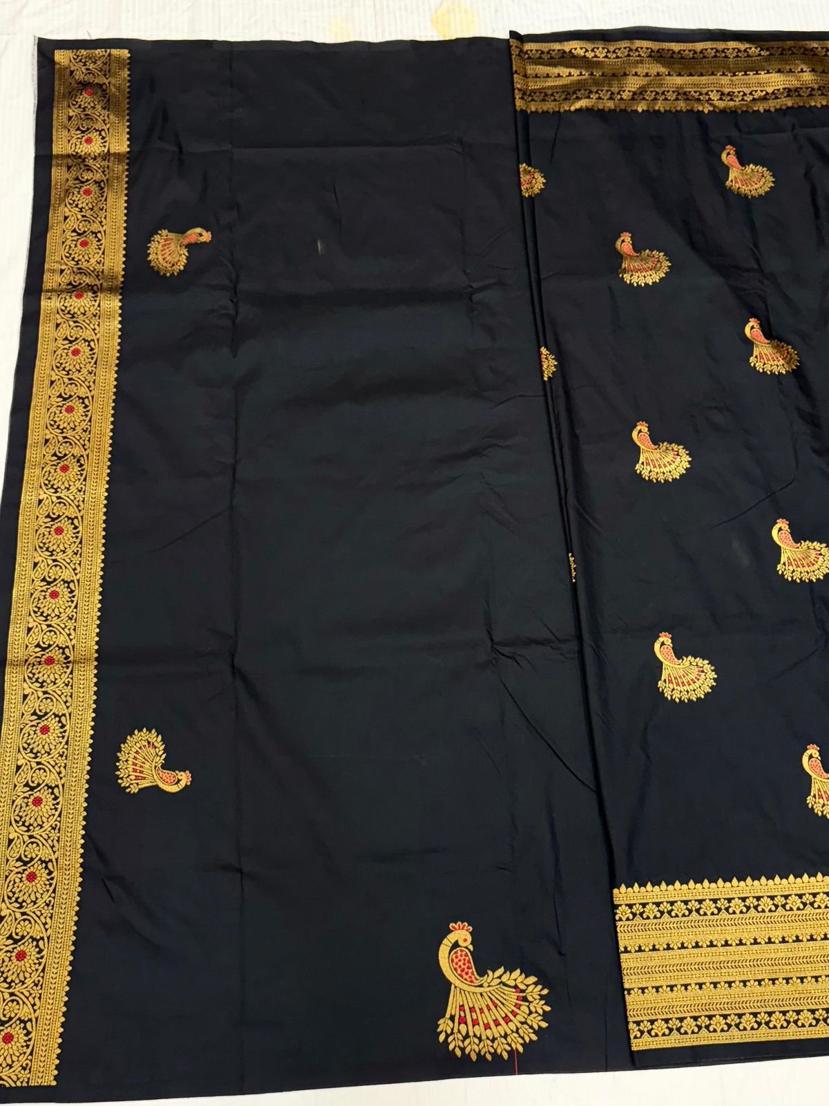 Rashmika Peacock Paithani image 2