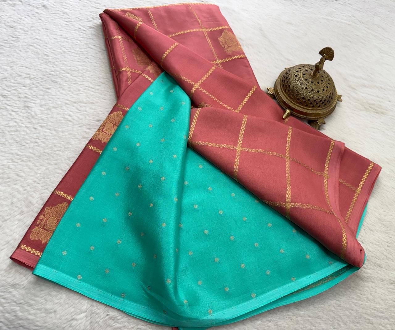 9 Pure Mysore Silk Sarees image 27