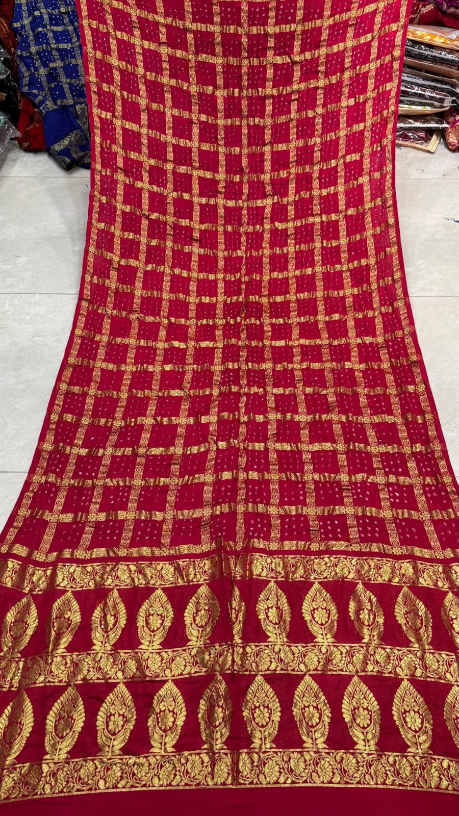 Modal Silk Gharchola Saree image 6