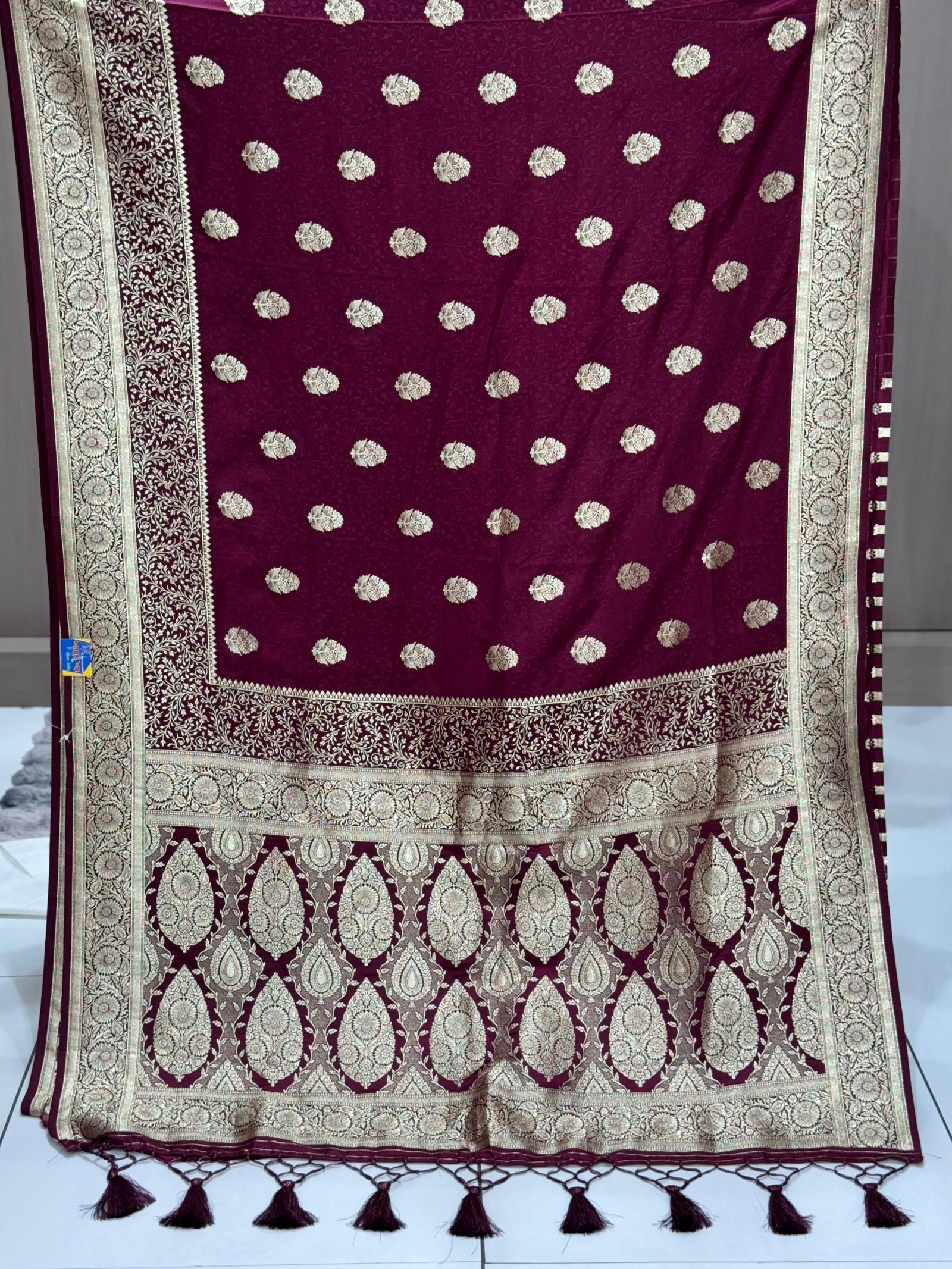 2 Banarasi Semi Silk image 4