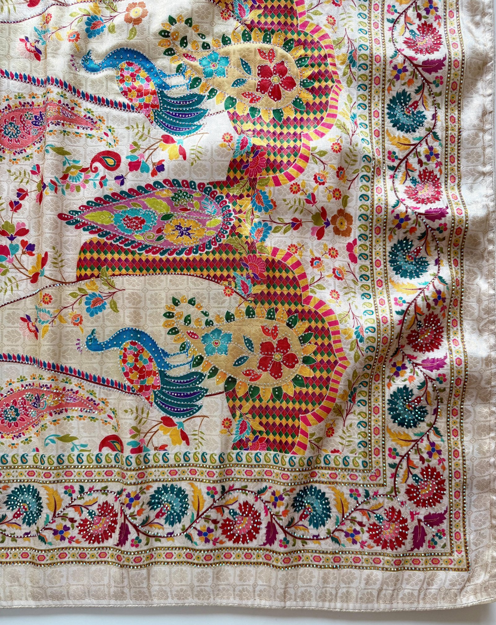 Pure Nylon Viscose Softy Silk Saree image 5
