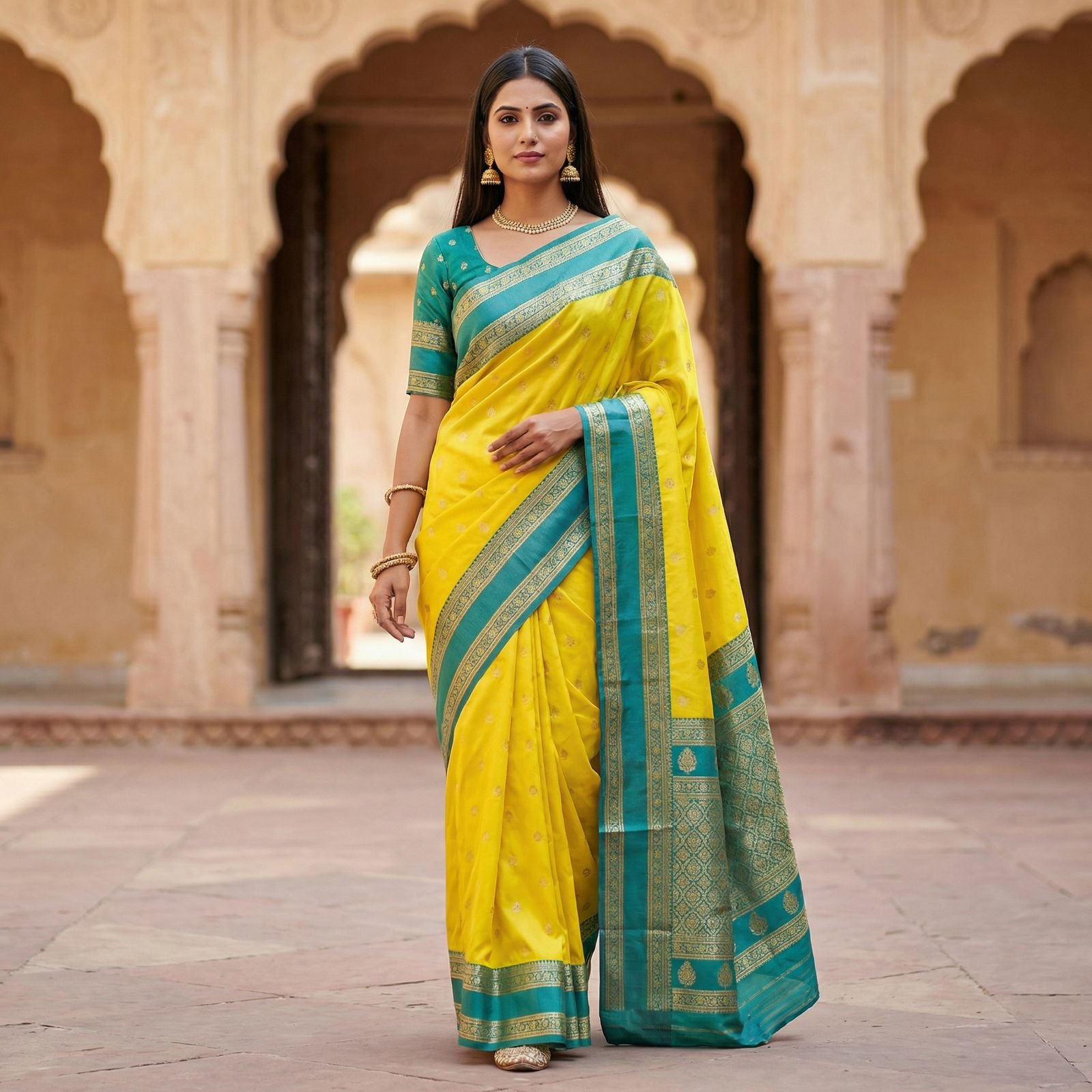Banarasi Semi Silk image 11