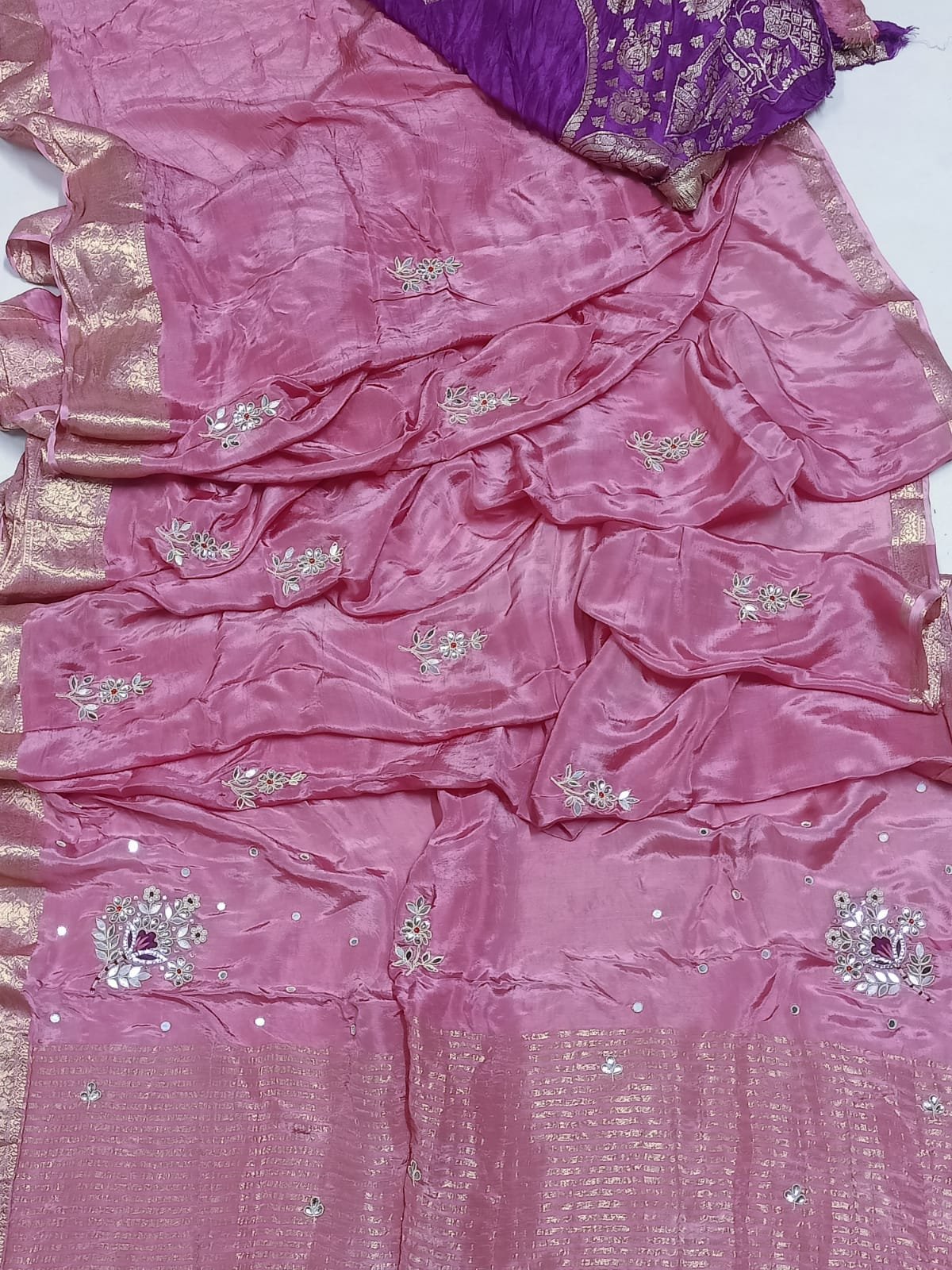 H.O Fabric Saree image 6