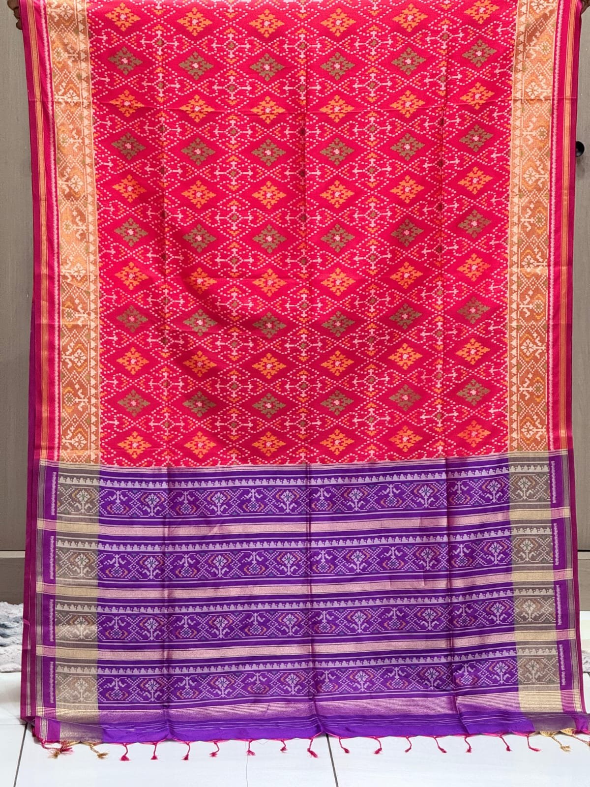 Banarasi Soft Weaving Base Patola image 5