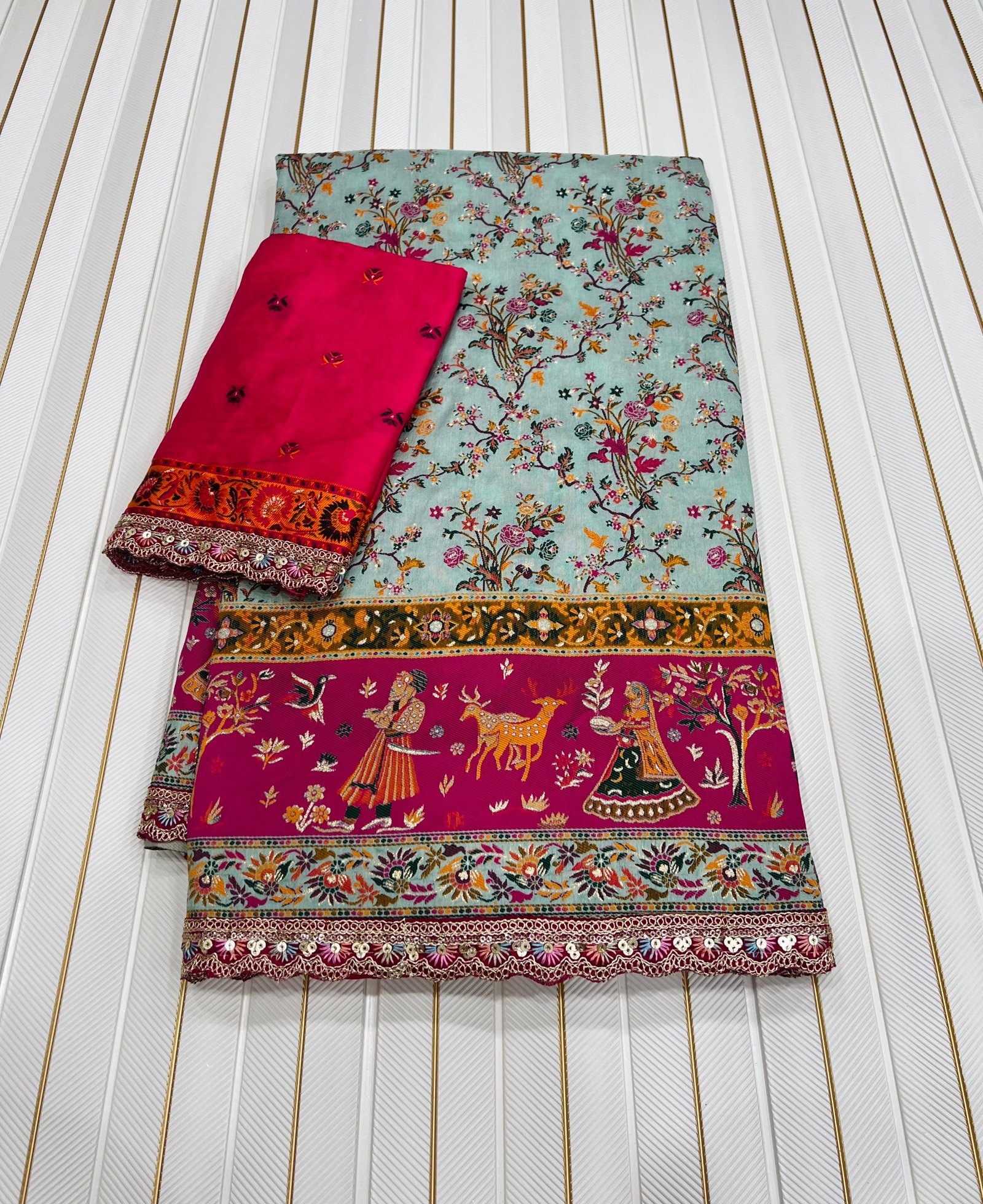 12 pashmina silk jaal image 2