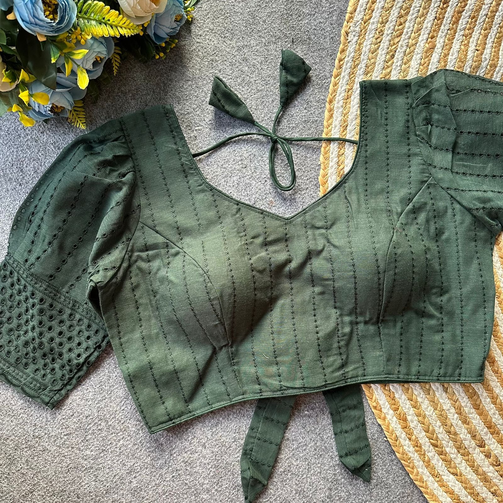 Pure Hakoba Cotton Blouse image 2