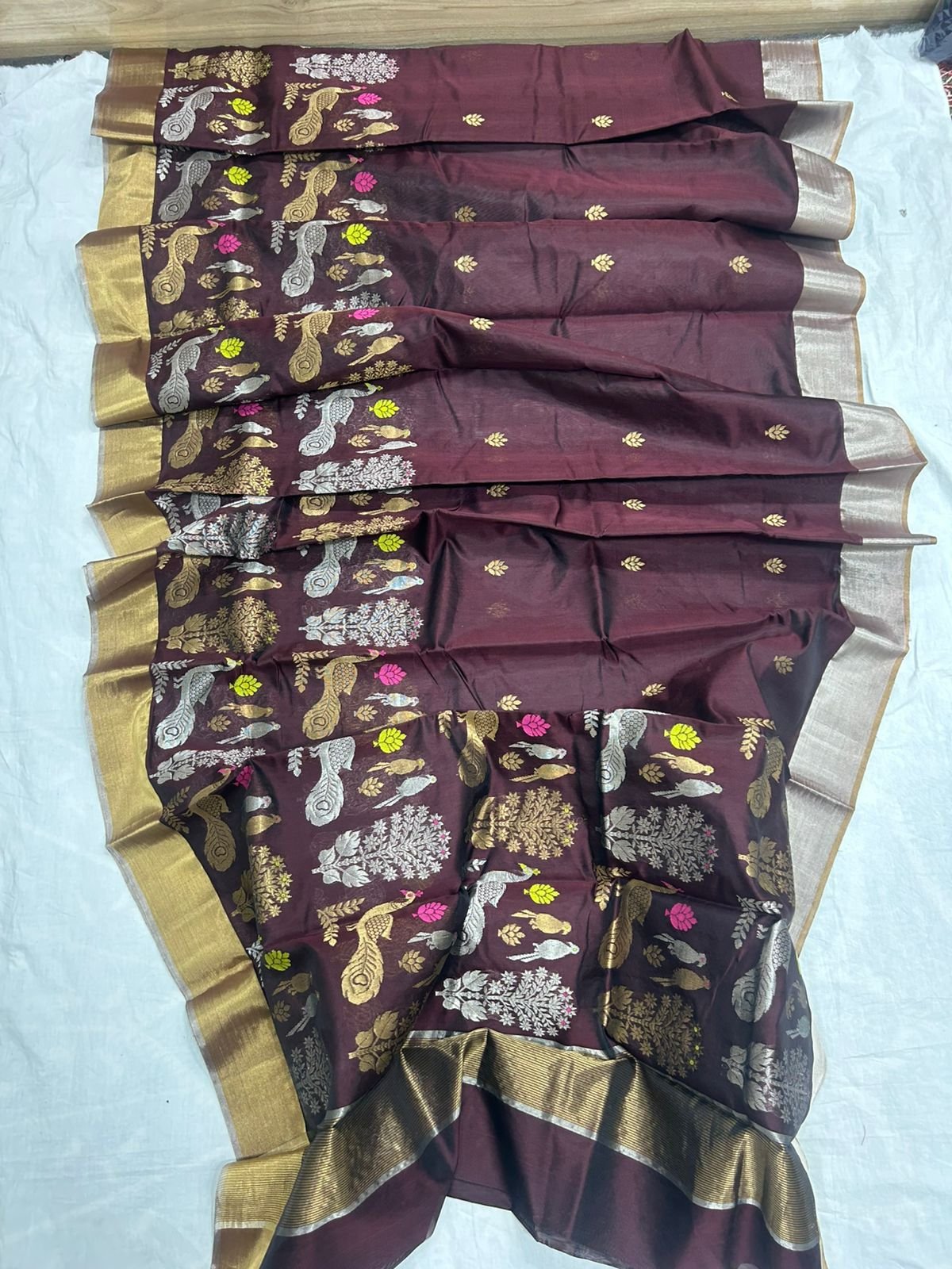 6 Pure Silk Saree image 2