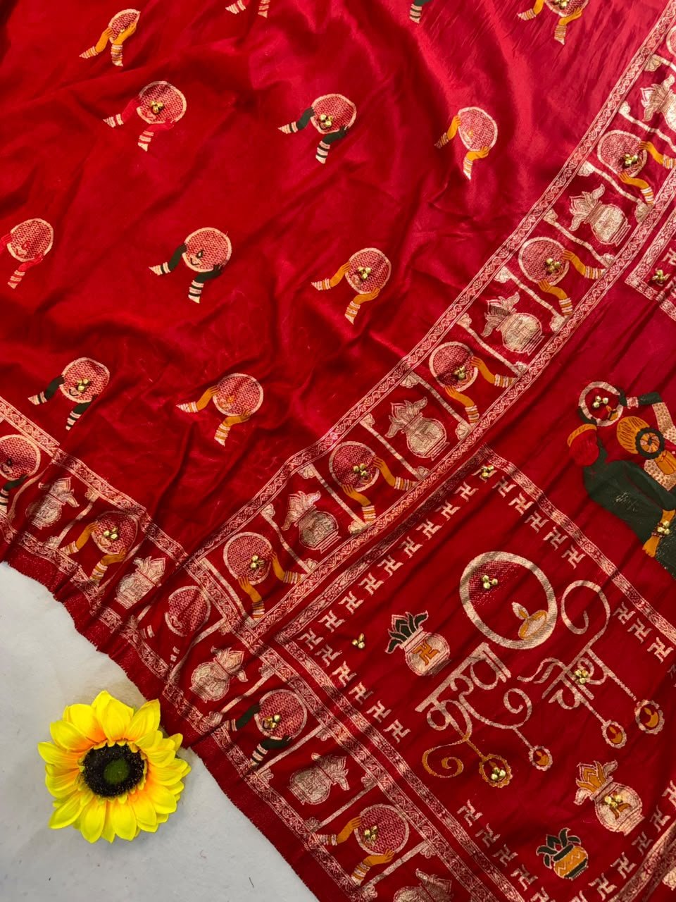 Ghungroo Karwachouth Sarees image 7