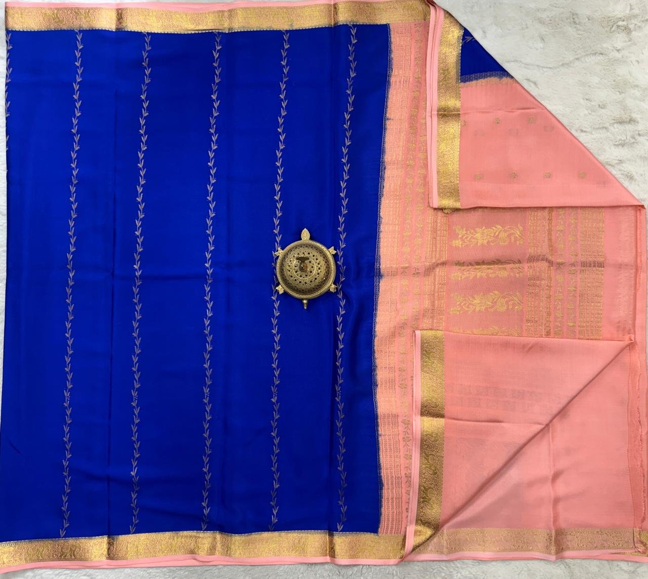 Pure Mysore Silk Sarees image 7