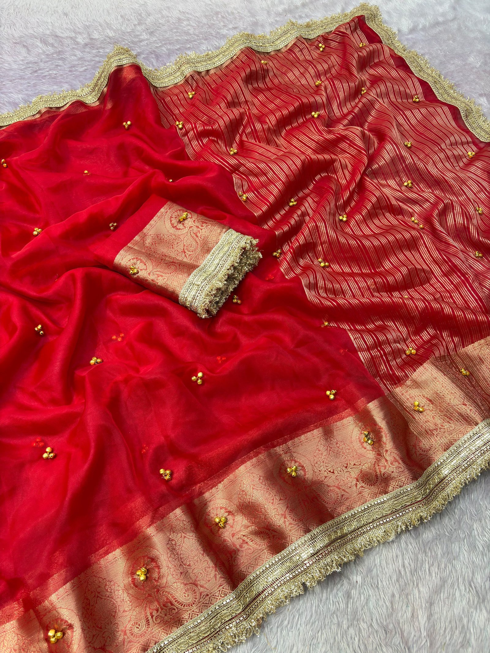 Ghungroo Wala Trending Saree image 13
