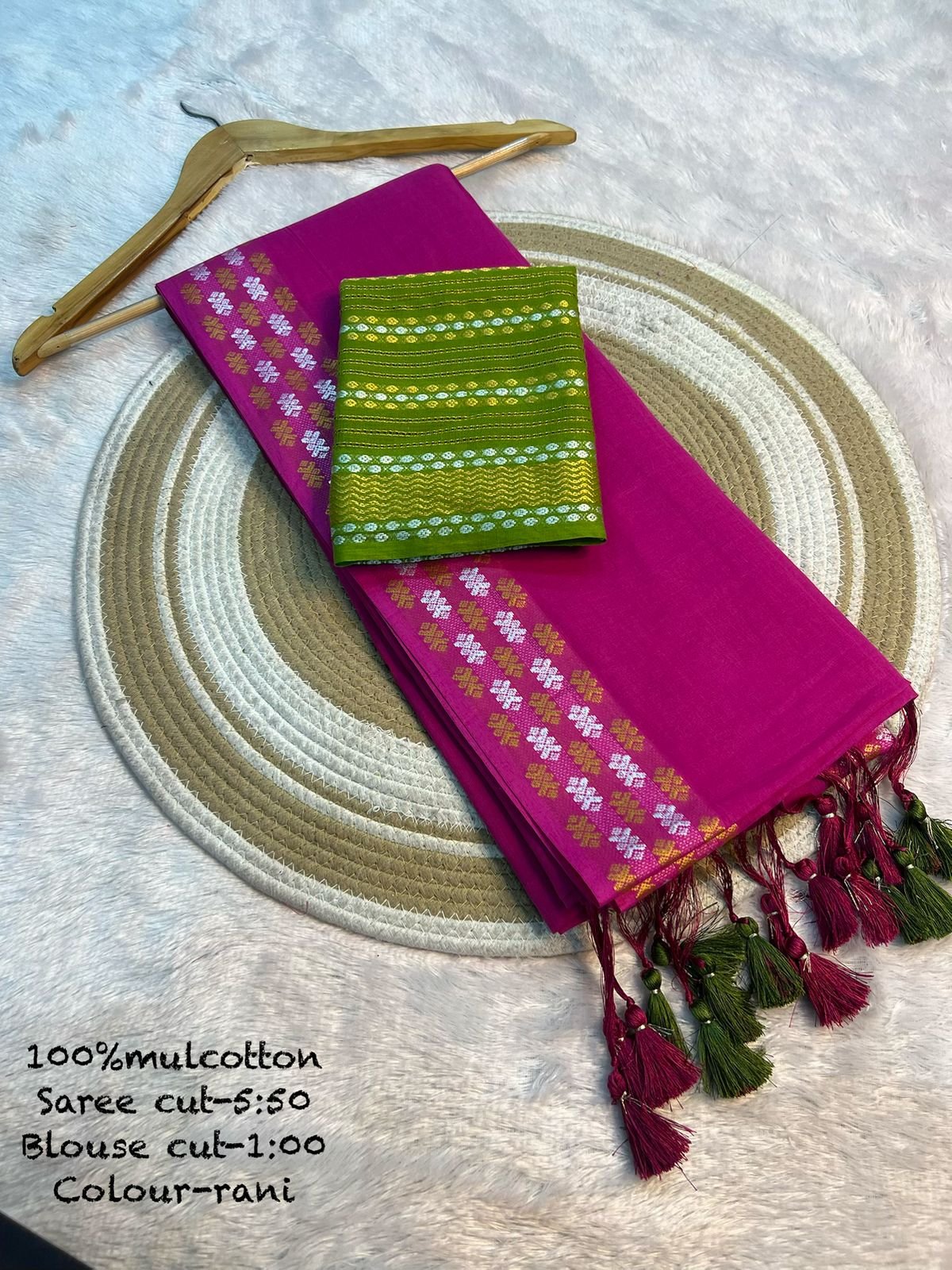 Mul Cotton Saree ILF750-2-1699 image 9